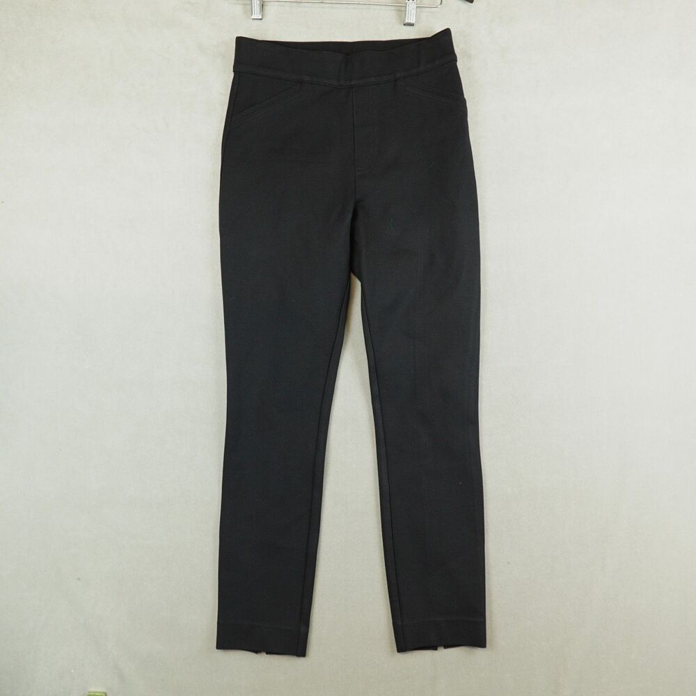 Spanx The Perfect Black Pant Back Seam Skinny 20251R Black Size Small